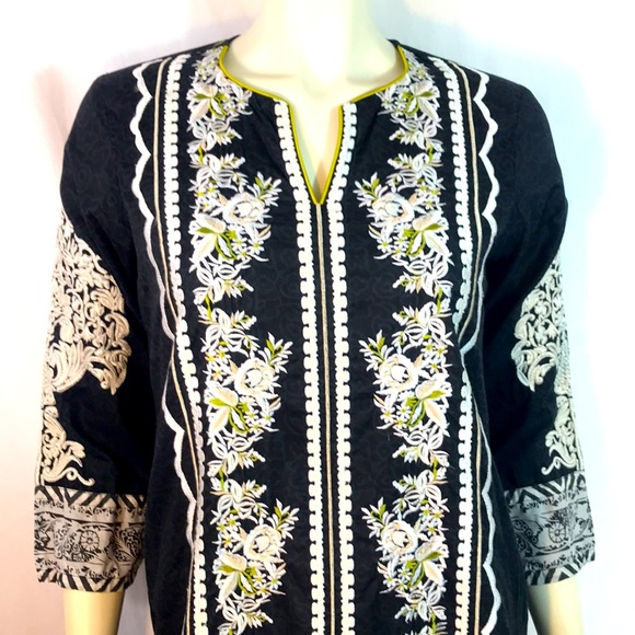 Sana Safinaz cotton tunic, size M, EUC - Picture 3 of 8